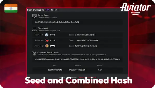 Server and Client Seed and Combined Hash Aviator Game Online Server and Client Seed and Combined Hash at the Aviator Game