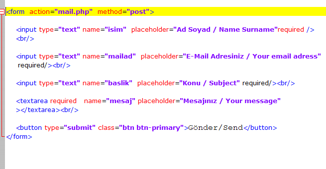 PHP ile SMTP Mail Gönderme